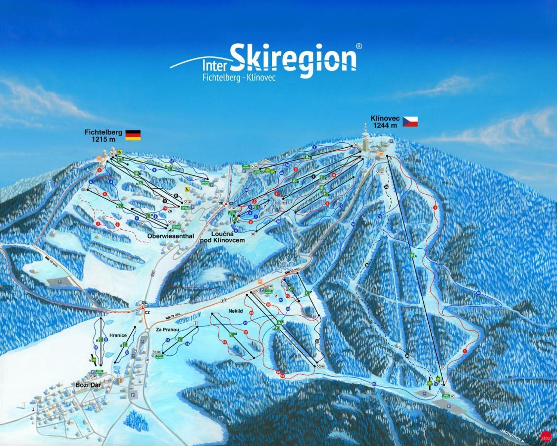 Mountain Apartment Panorama Klinovec Loučná pod Klínovcem Bagian luar foto